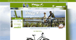 Desktop Screenshot of leinebike.de